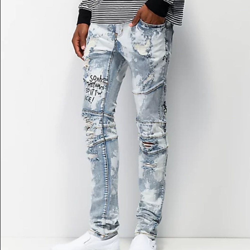 Men’s “Crysp denim” jeans